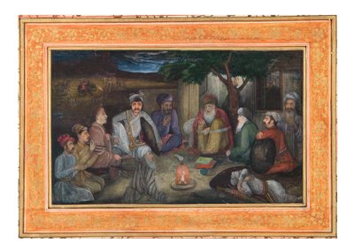 Travelers Gathered in the Night by Payag